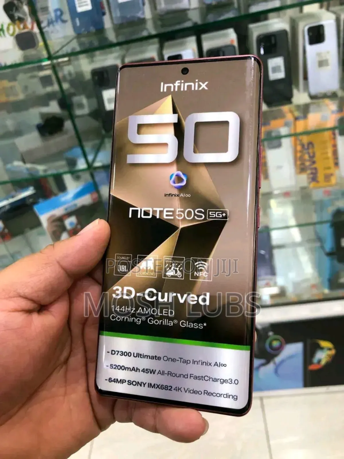 New Infinix Note 50s 256 GB Gray
