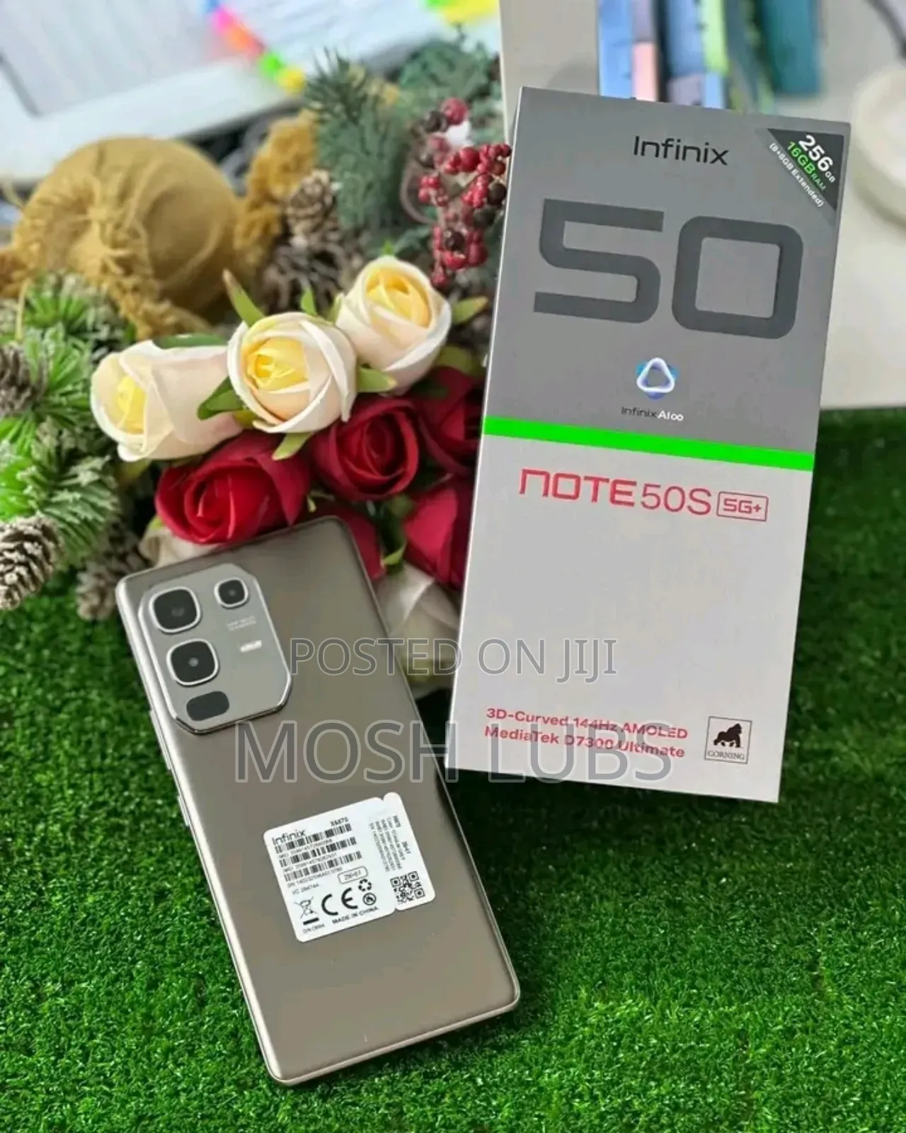 New Infinix Note 50s 256 GB Gray