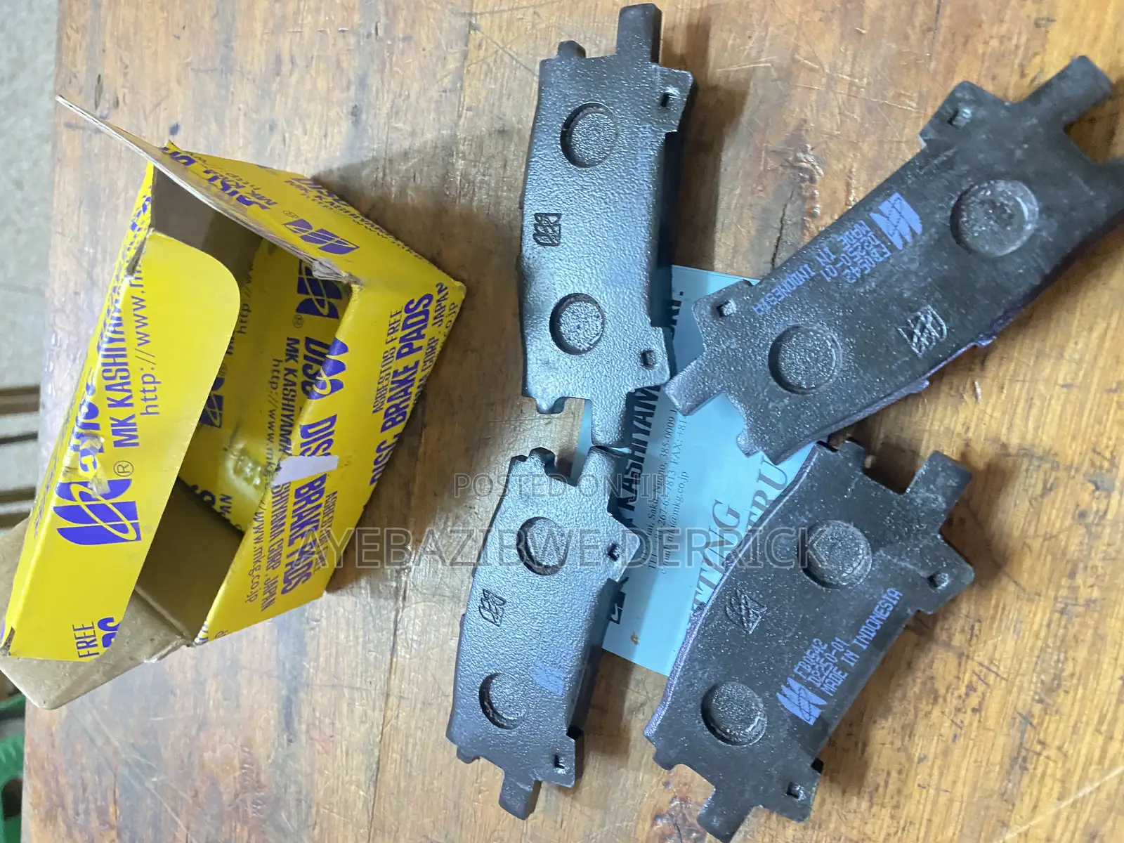 Brakepads Rear for Harrier Lexus New Modal
