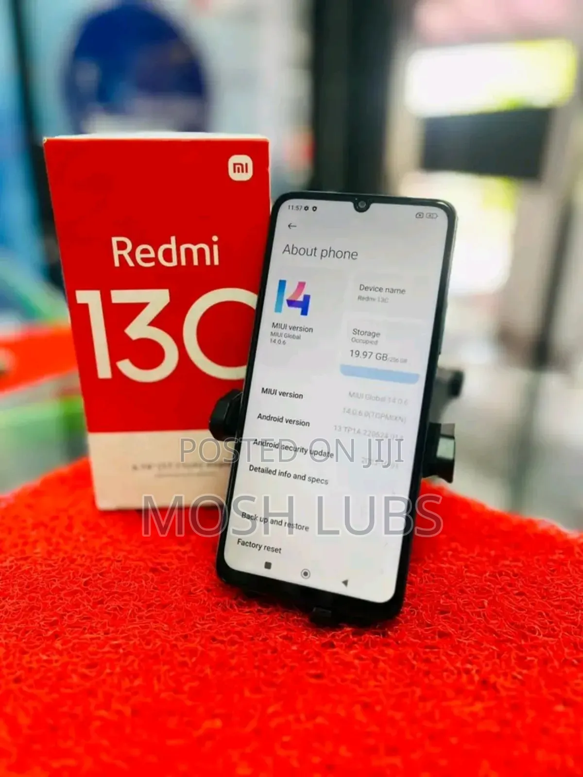 New Xiaomi Redmi 13C 256 GB Black
