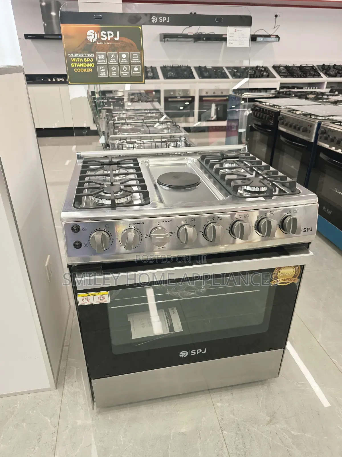80cm by 60cm SPJ (4+1) Electric Cooker Oven at 20% Discount Price