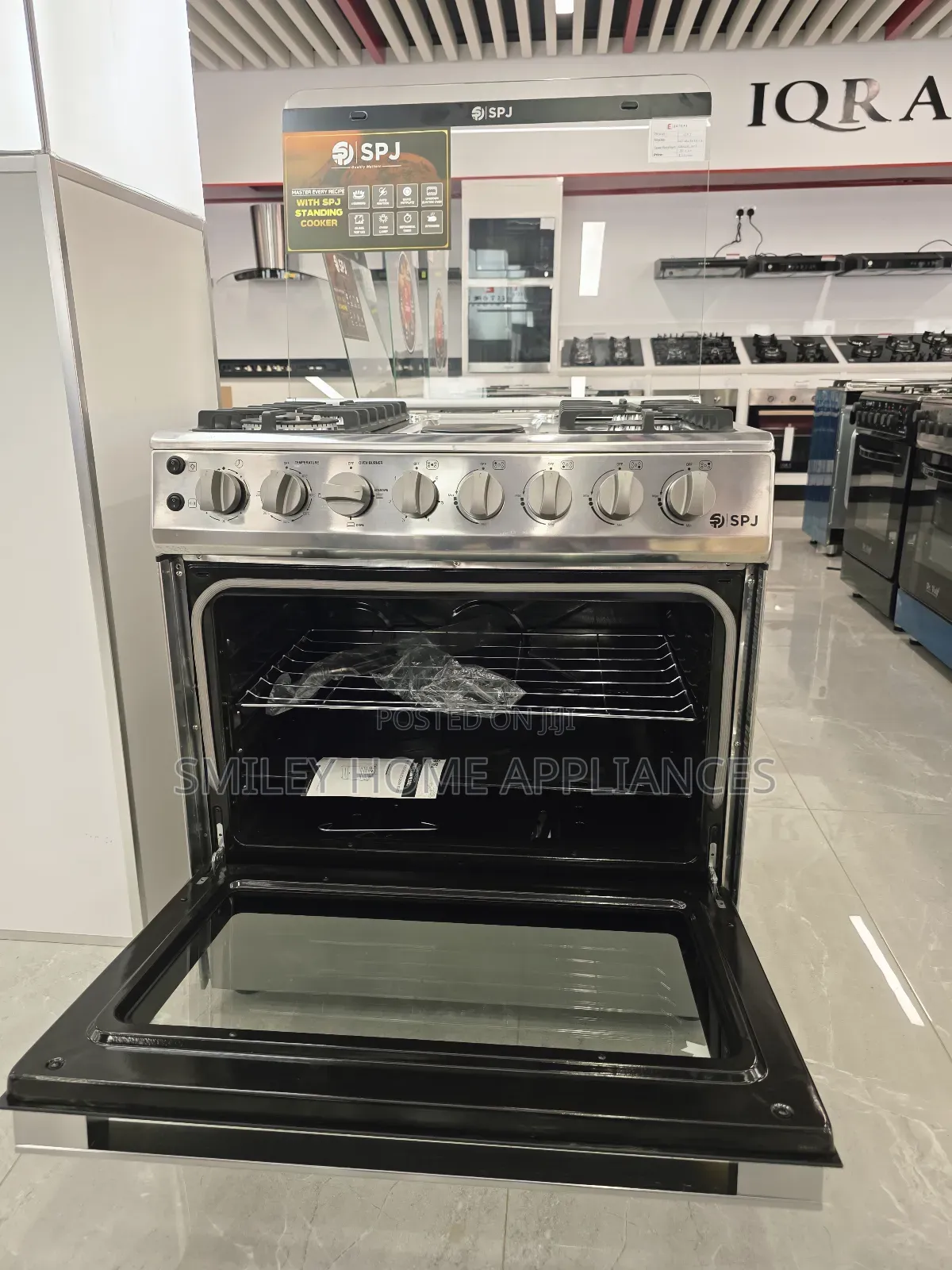 Brand New SPJ 80cm*60cm (4+1) Stainless Steel Electric Cooker Oven