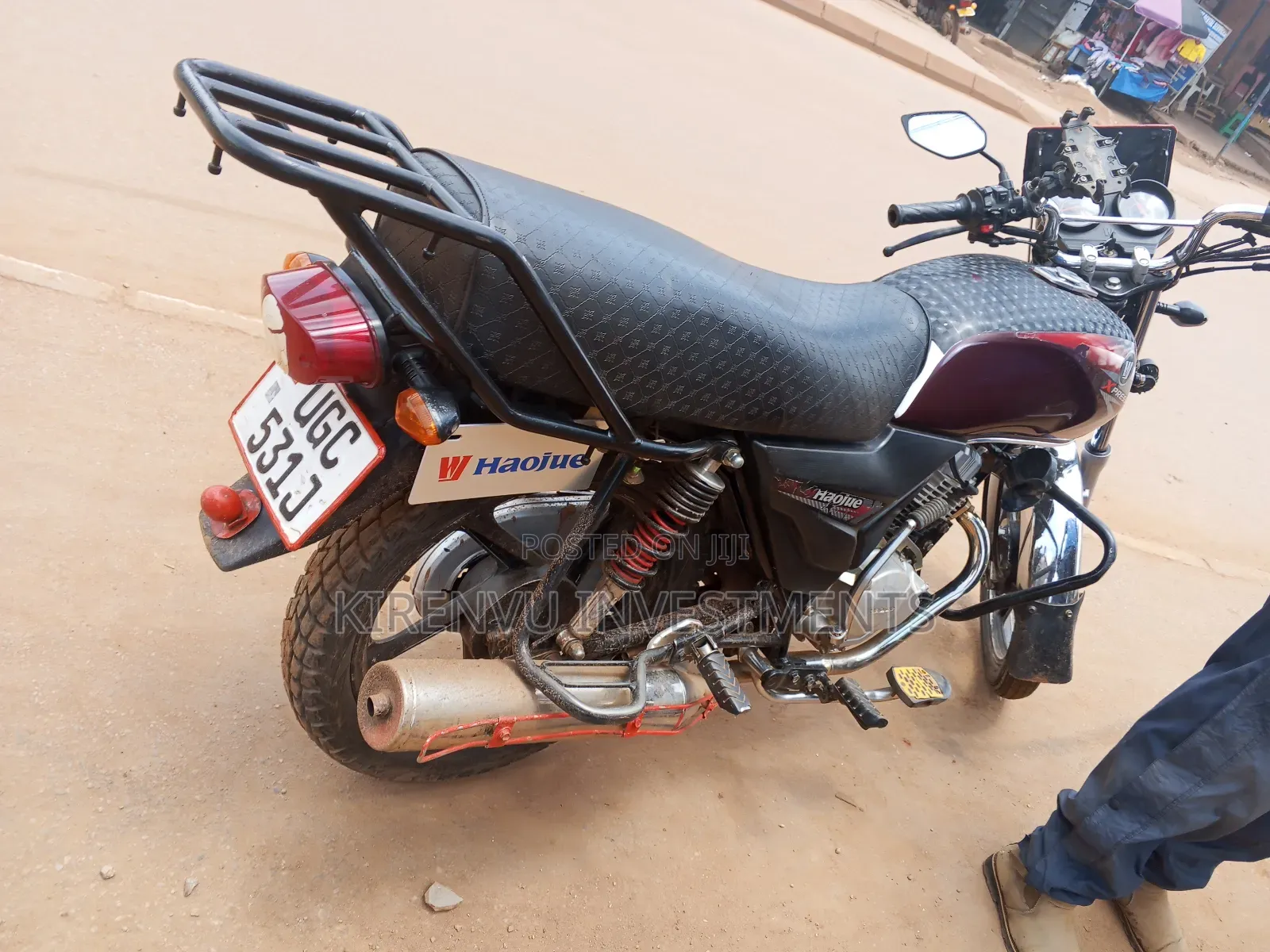 Haojue DK125 2022 Red