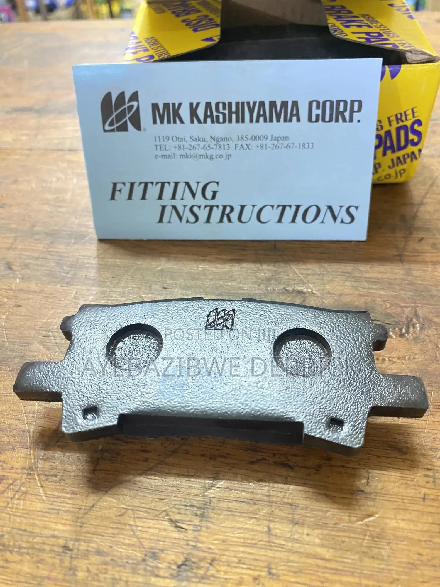 Brakepads Rear for Harrier Lexus New Modal
