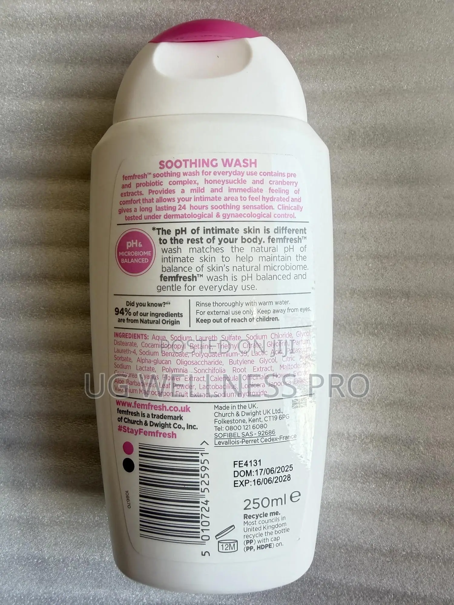 Femfresh Intimate Skin Care Soothing Wash