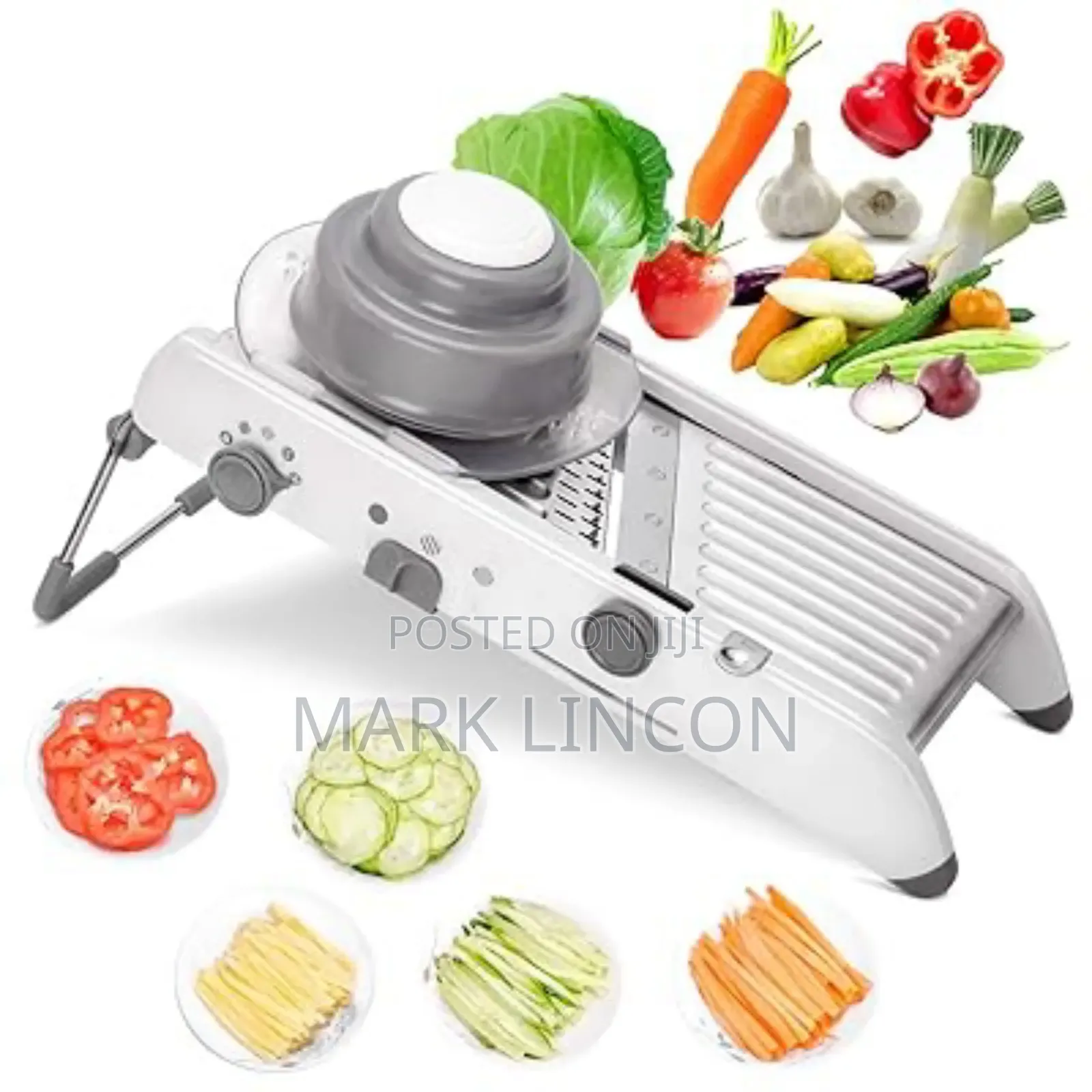 Adjustable Stainless Steel Mandolin Slicer