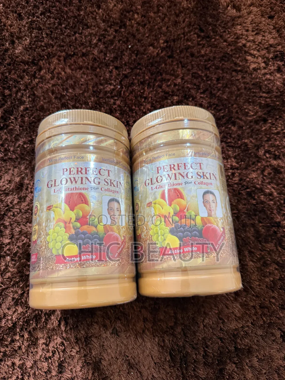 Perfect Glow Skin With Glutathione and Collagen, Glutathione Powder