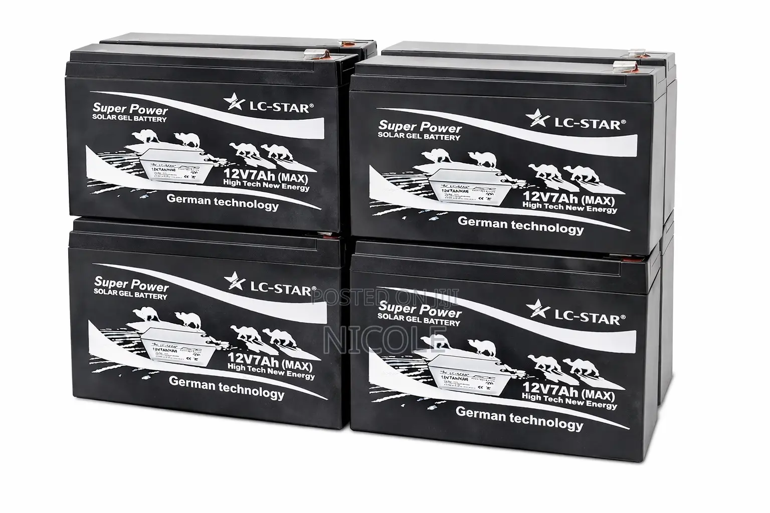12v 7ah Solar Gel Battery – Durable Backup Power (Lc-Star)