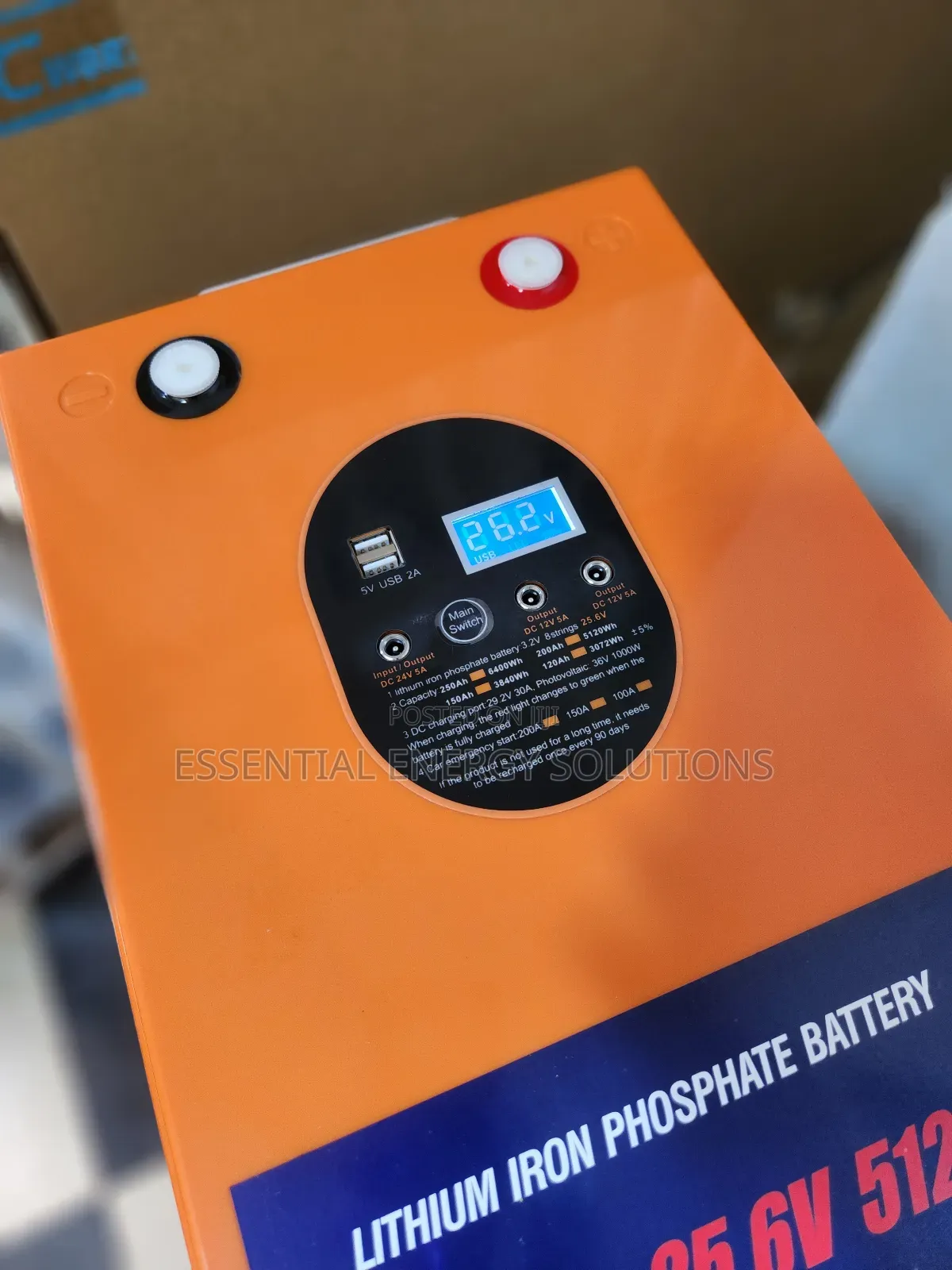 200ah 24v Lithoum Phosphate Battery