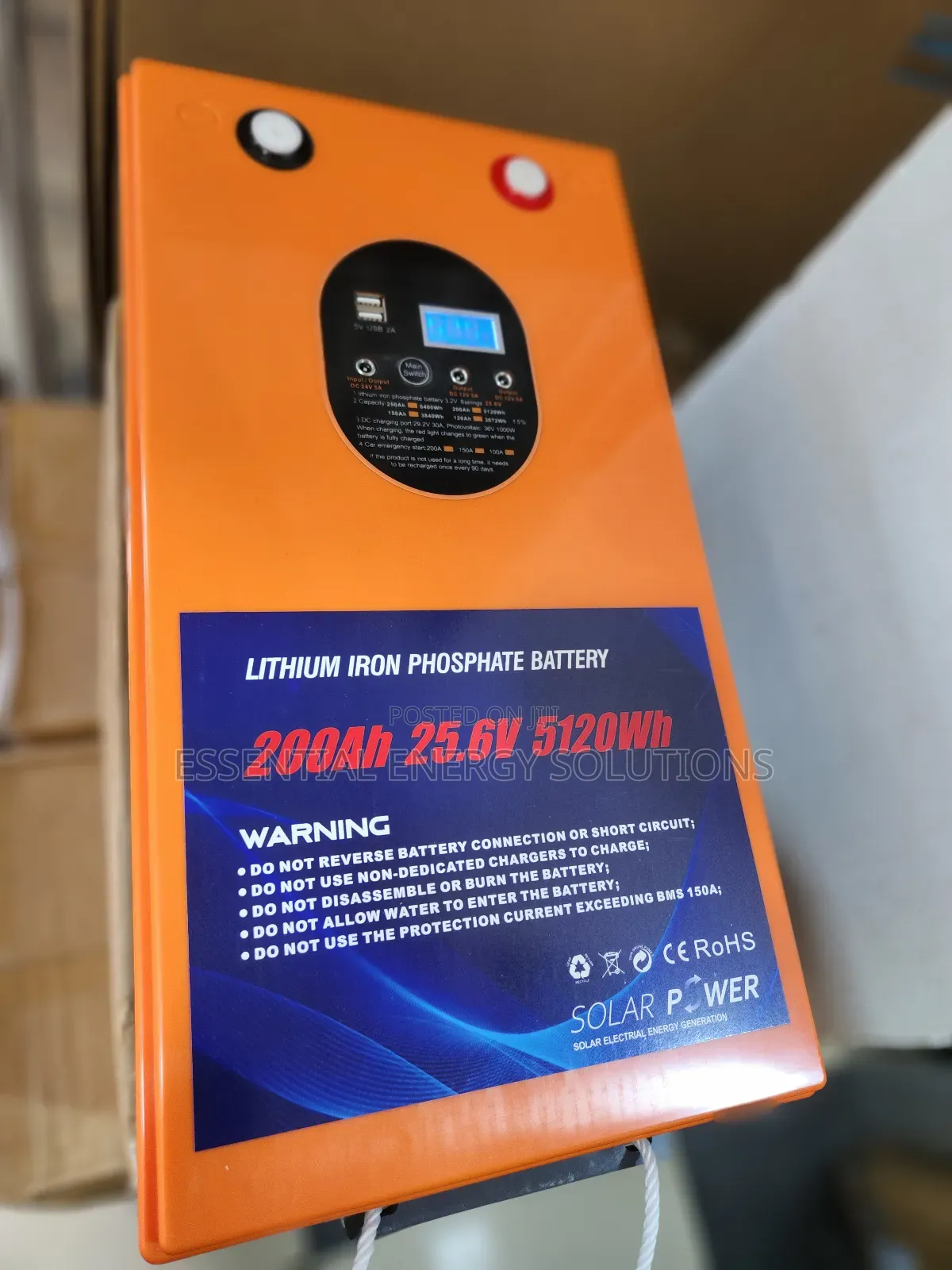 200ah 24v Lithoum Phosphate Battery