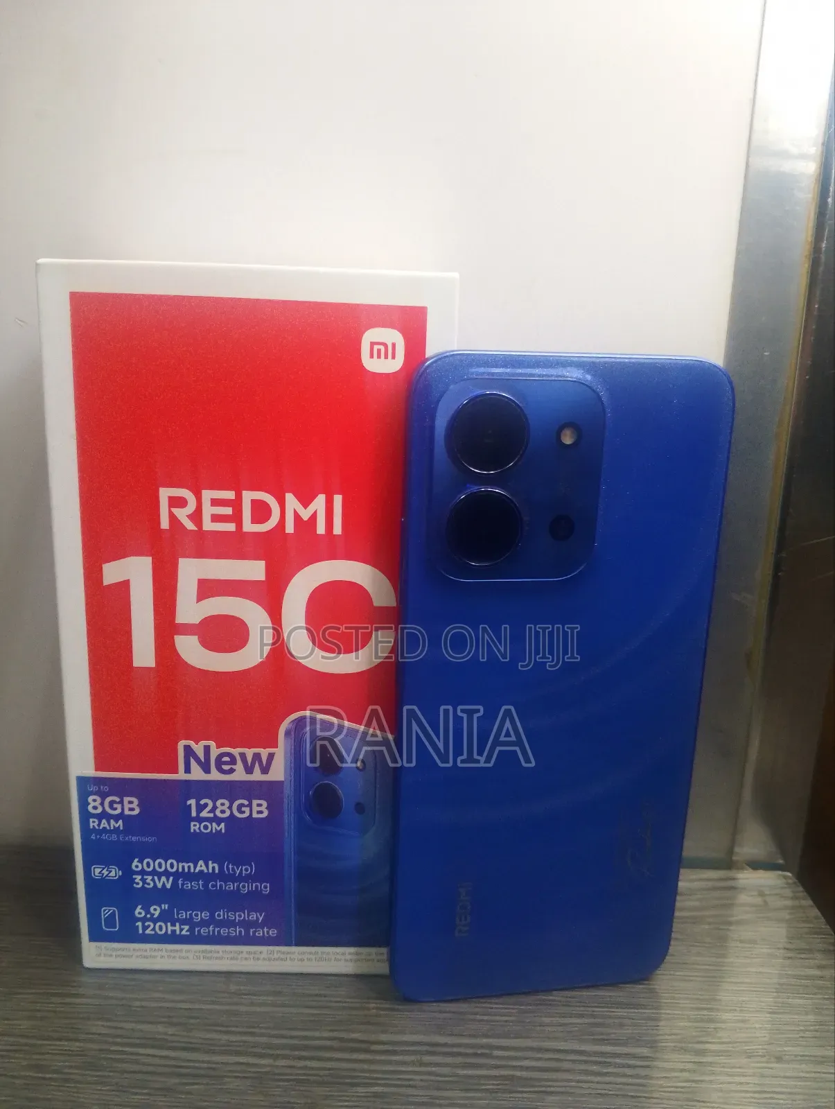 New Xiaomi Redmi 15C 4G 128 GB Blue