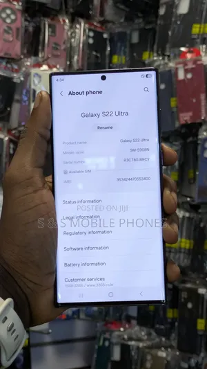 Samsung Galaxy S22 Ultra 5G 512 GB Black