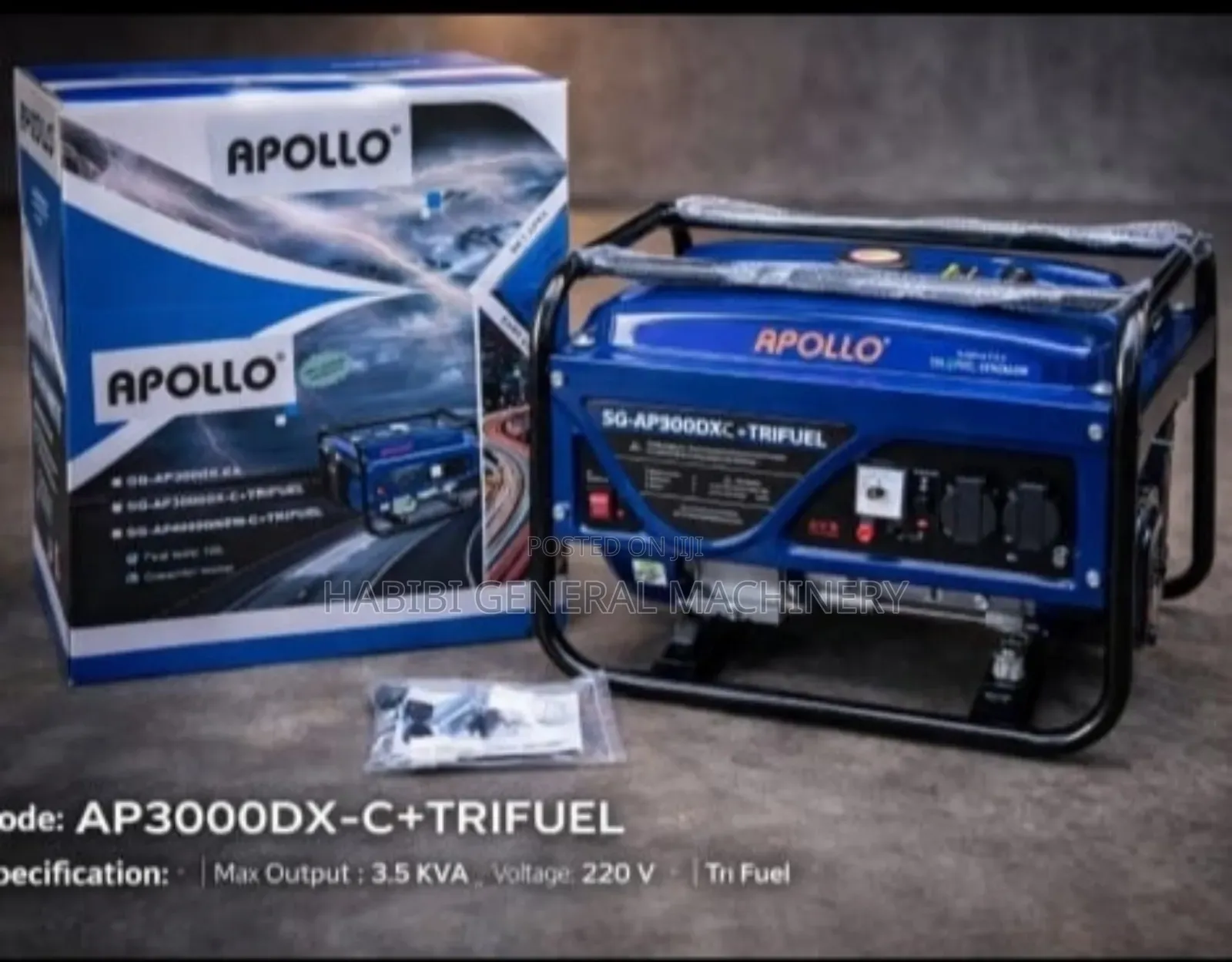 Apollo 3.5kva Generator