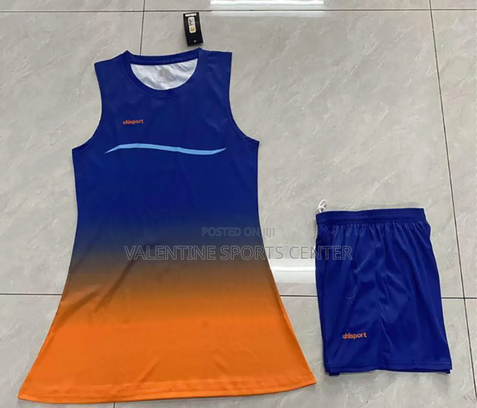 Red Color New Design Netball Uniform Adress Original Full Set