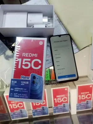 New Xiaomi Redmi 15C 4G 128 GB Blue