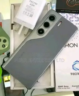 New Tecno Camon 40 Pro 4G 256 GB Black