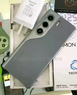 New Tecno Camon 40 Pro 4G 256 GB Black