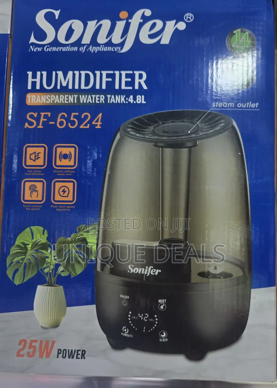 Sonifer 4.8l Humidifier