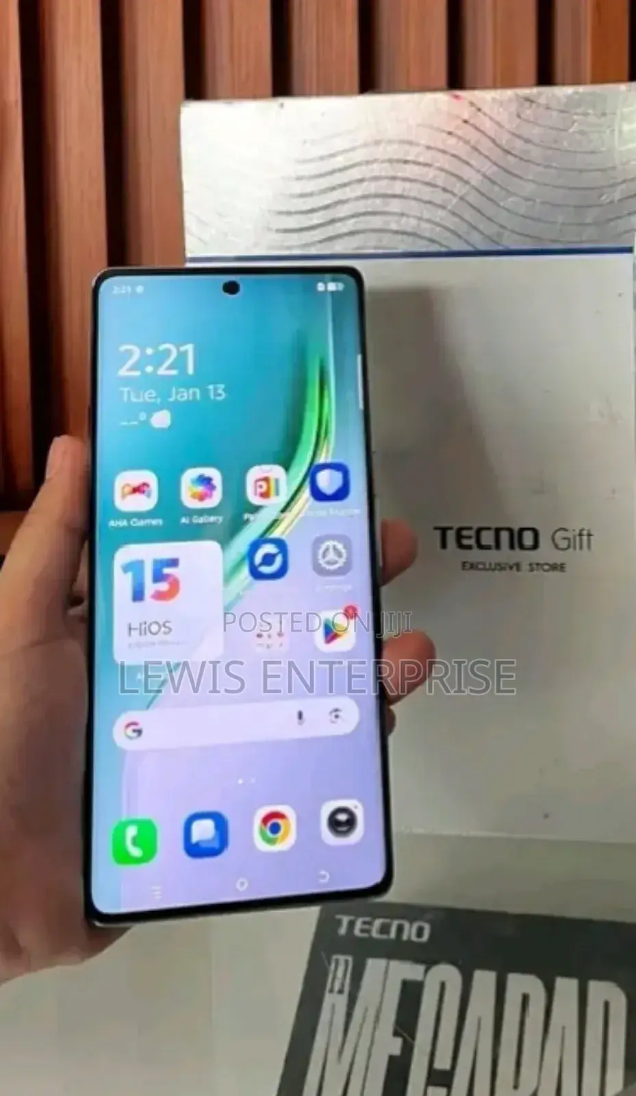 New Tecno Camon 40 Pro 5G 256 GB Black
