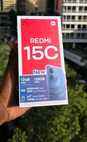 New Xiaomi Redmi 15C 4G 256 GB Black
