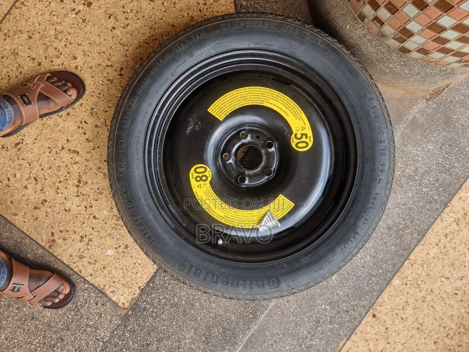 Spare Tyre Size 18 for Volv.