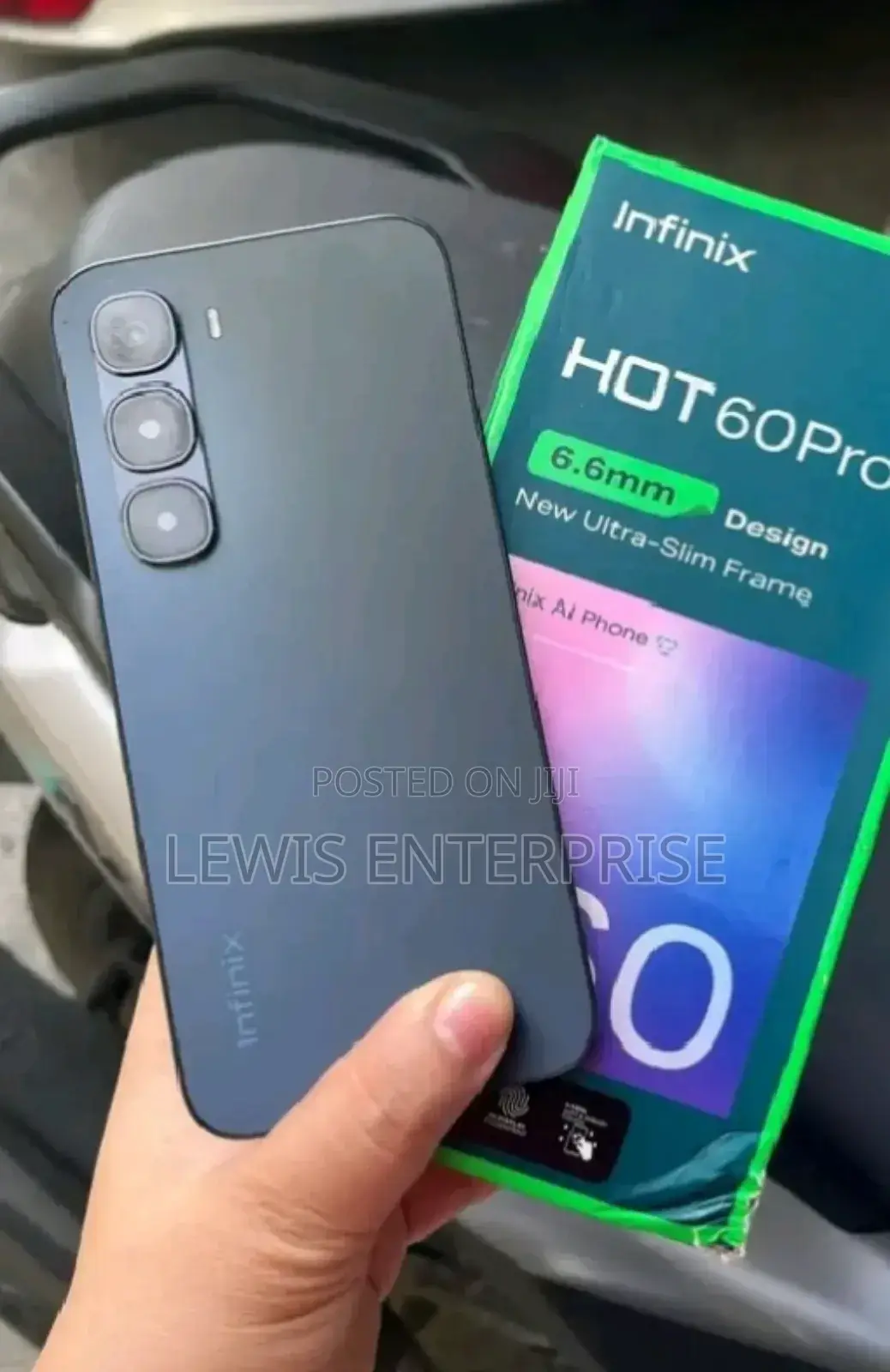 New Infinix Hot 60 Pro 256 GB Black