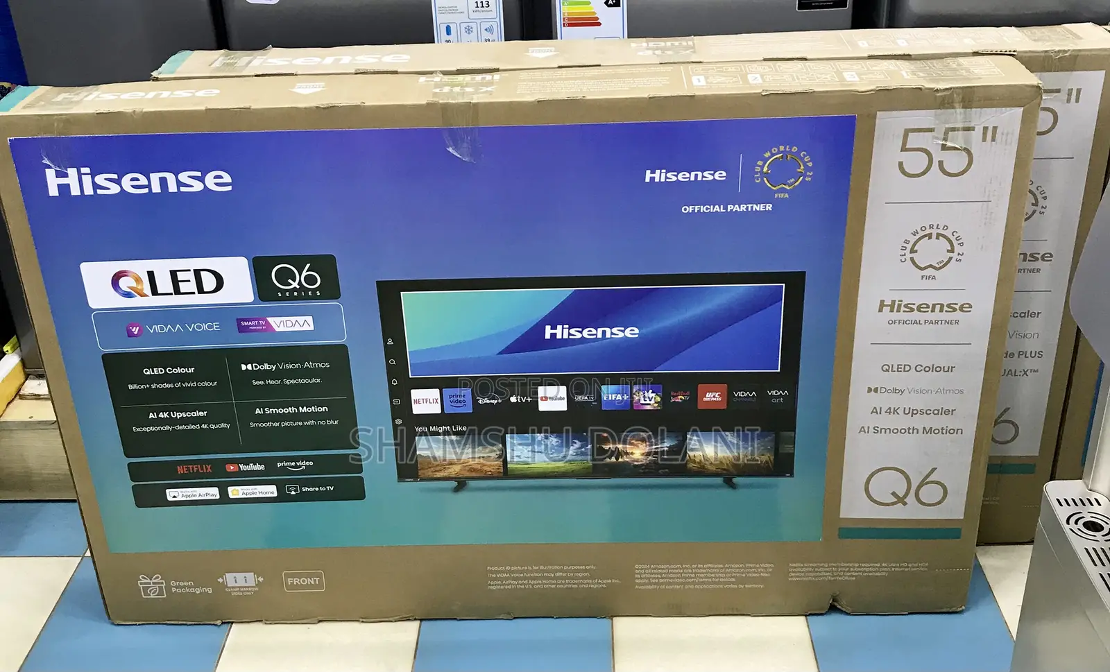 Hisense 55q6 Qled Television