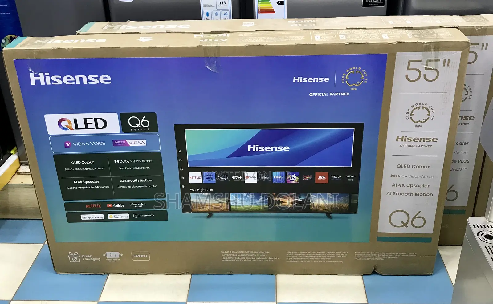 Hisense 55q6 Qled Television