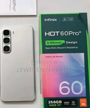 New Infinix Hot 60 Pro+ 128 GB Gray