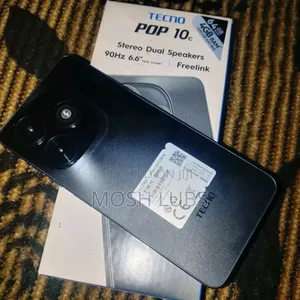 New Tecno Pop 10C 64 GB Black