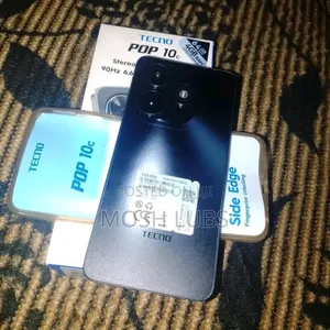 New Tecno Pop 10C 64 GB Black