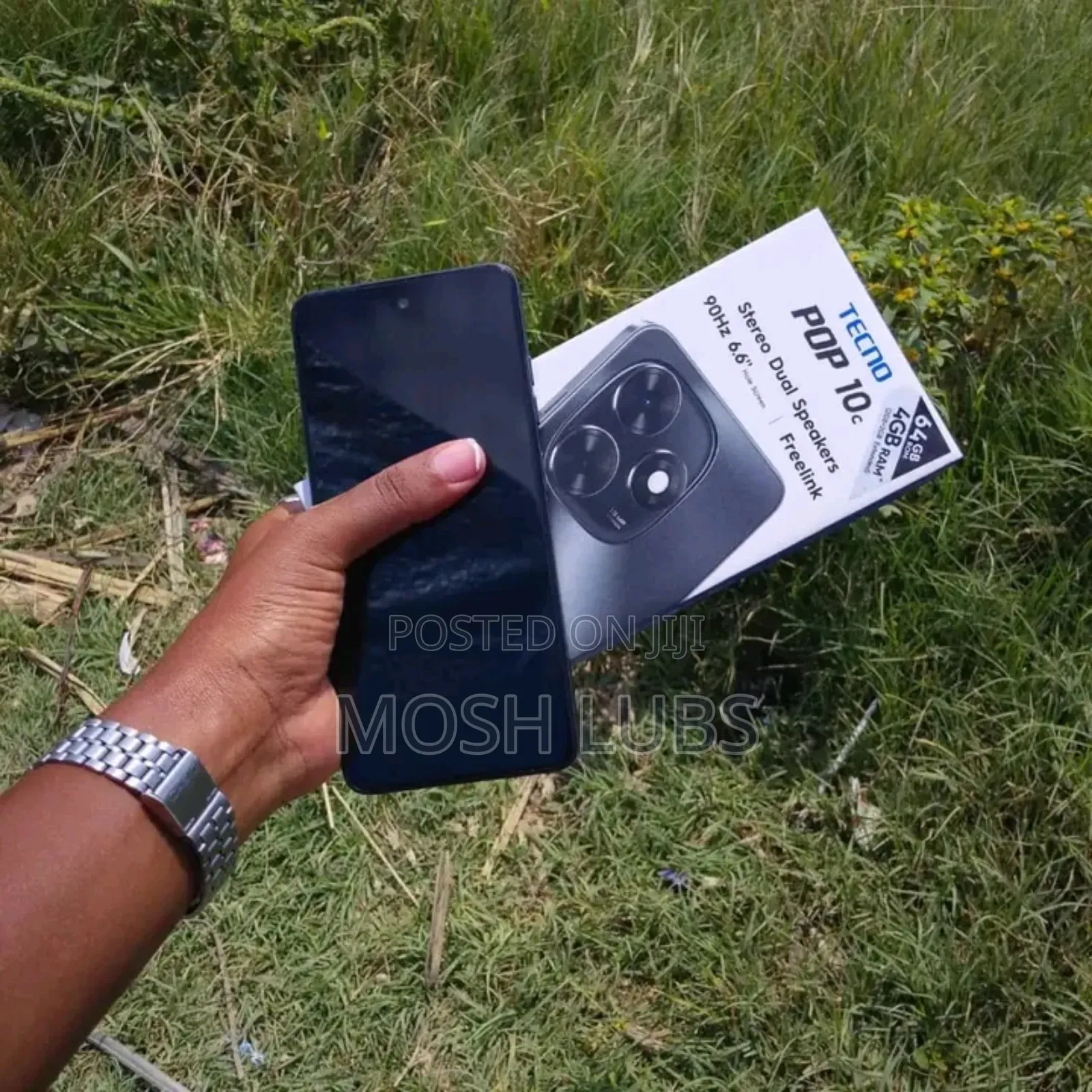 New Tecno Pop 10C 64 GB Black