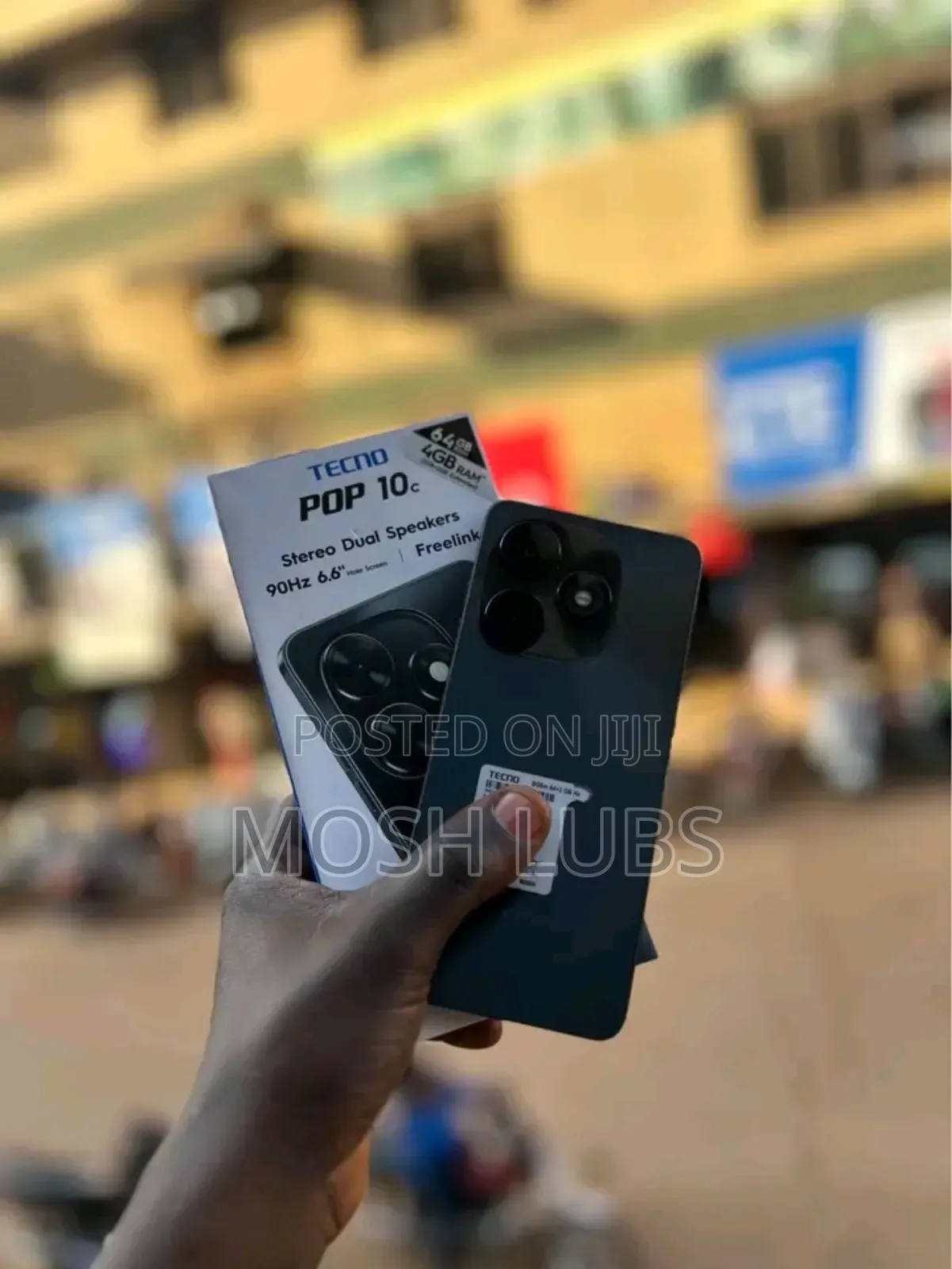 New Tecno Pop 10C 64 GB Gray