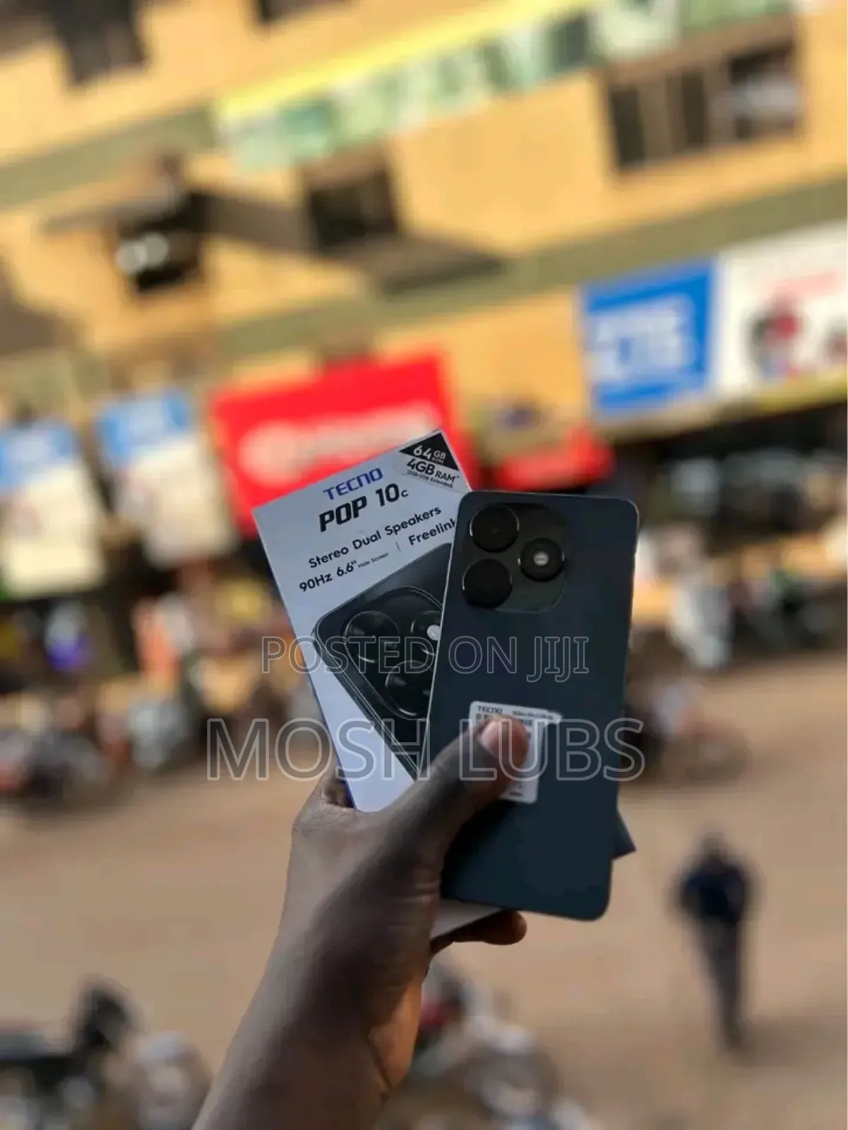 New Tecno Pop 10C 64 GB Gray