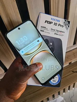 New Tecno Pop 10 Pro 128 GB Black
