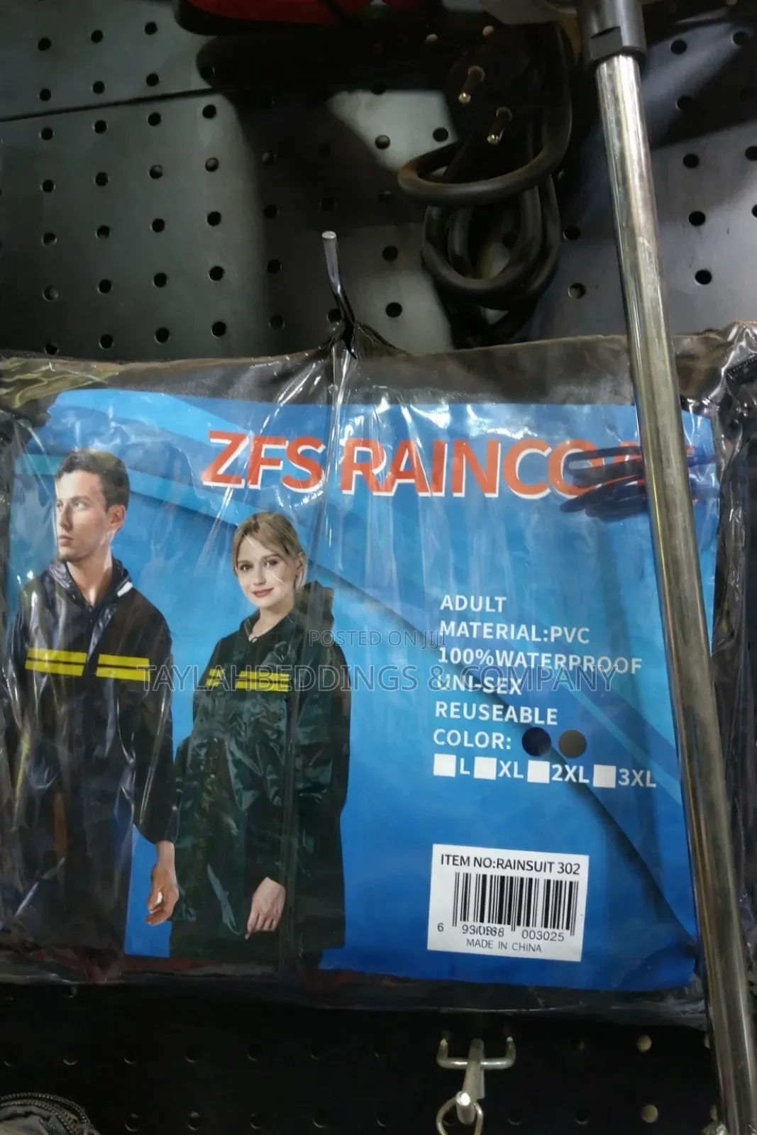 Reflective Raincoat Oxford Cloth Split Raincoat And Rain Pants Set