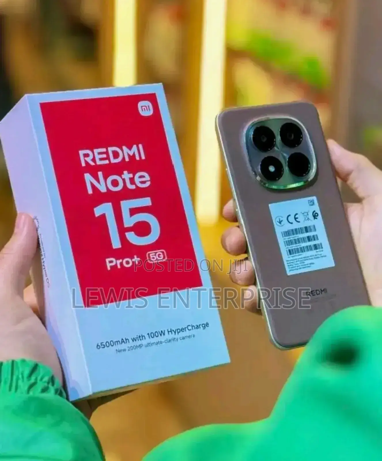 New Xiaomi Redmi Note 15 Pro+ 512 GB Gold