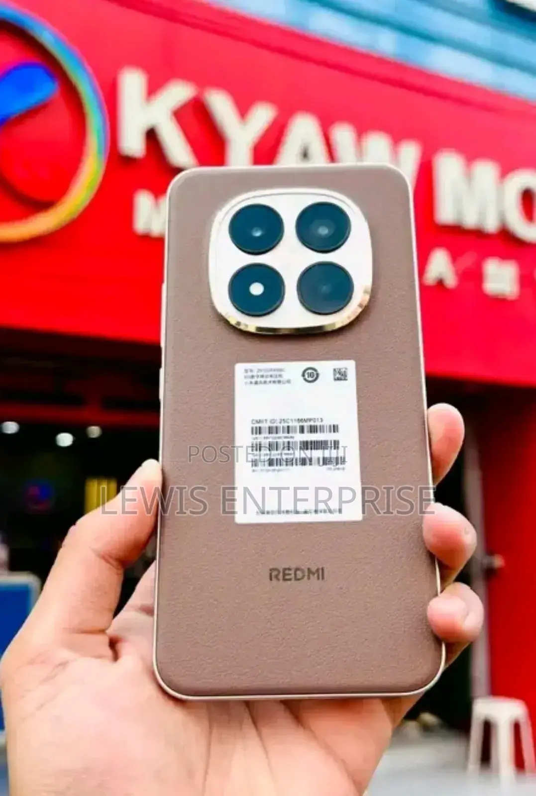 New Xiaomi Redmi Note 15 Pro+ 512 GB Gold