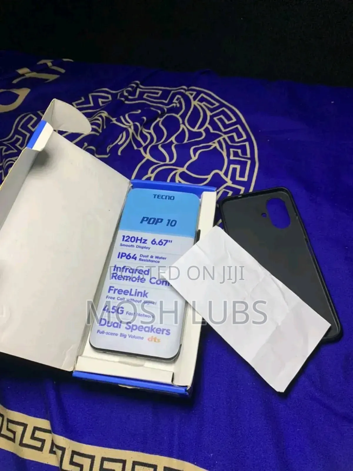 New Tecno Pop 10 128 GB Black