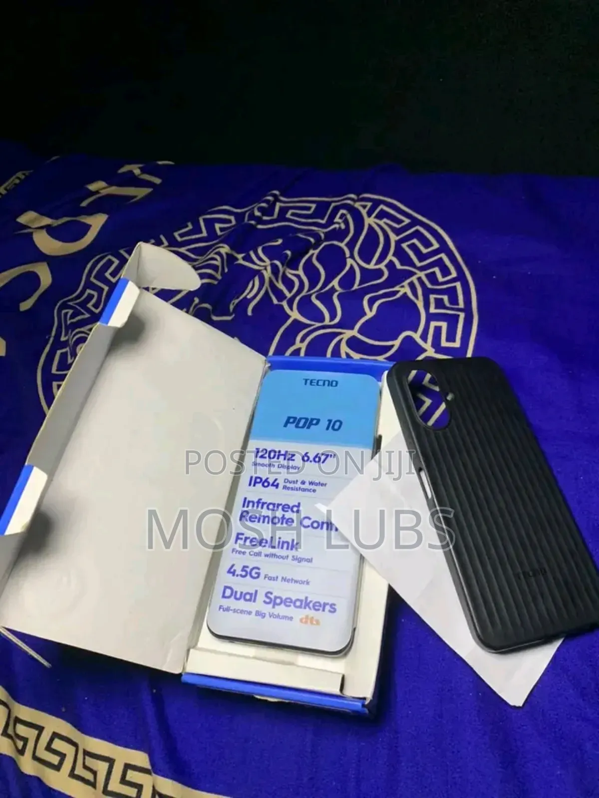 New Tecno Pop 10 128 GB Black