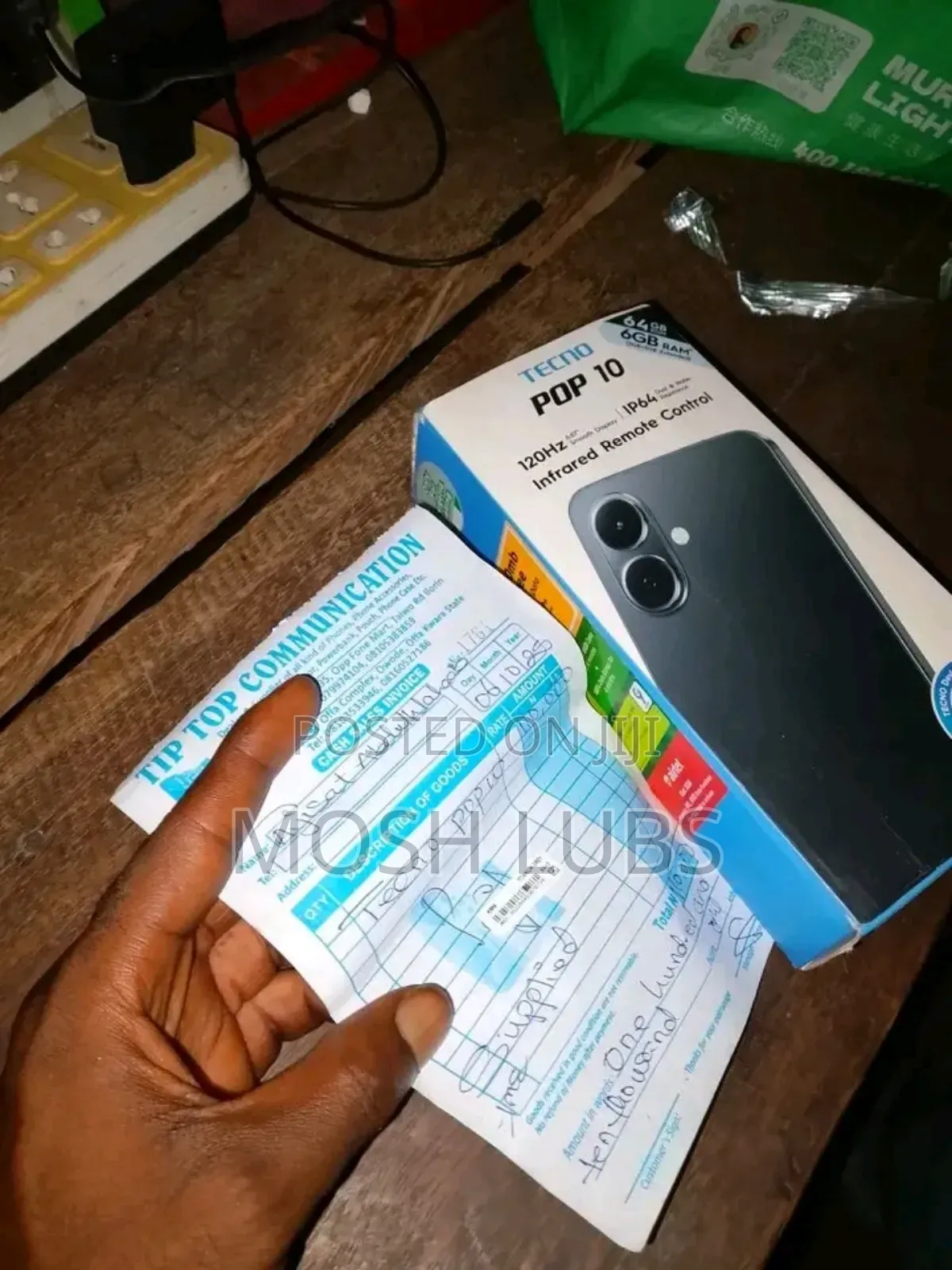 New Tecno Pop 10 128 GB Black