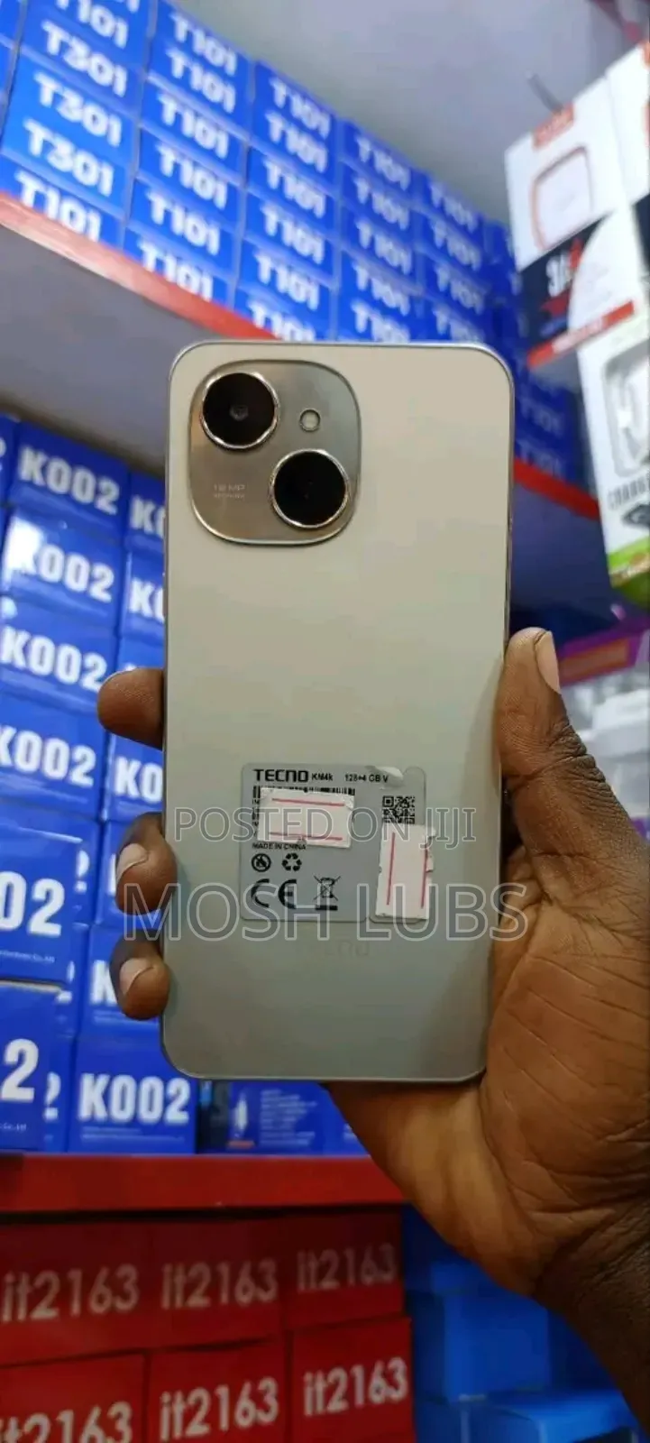 New Tecno Pop 10 Pro 128 GB Gray