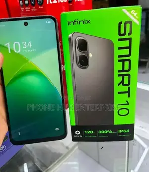 New Infinix Smart 10 64 GB Black
