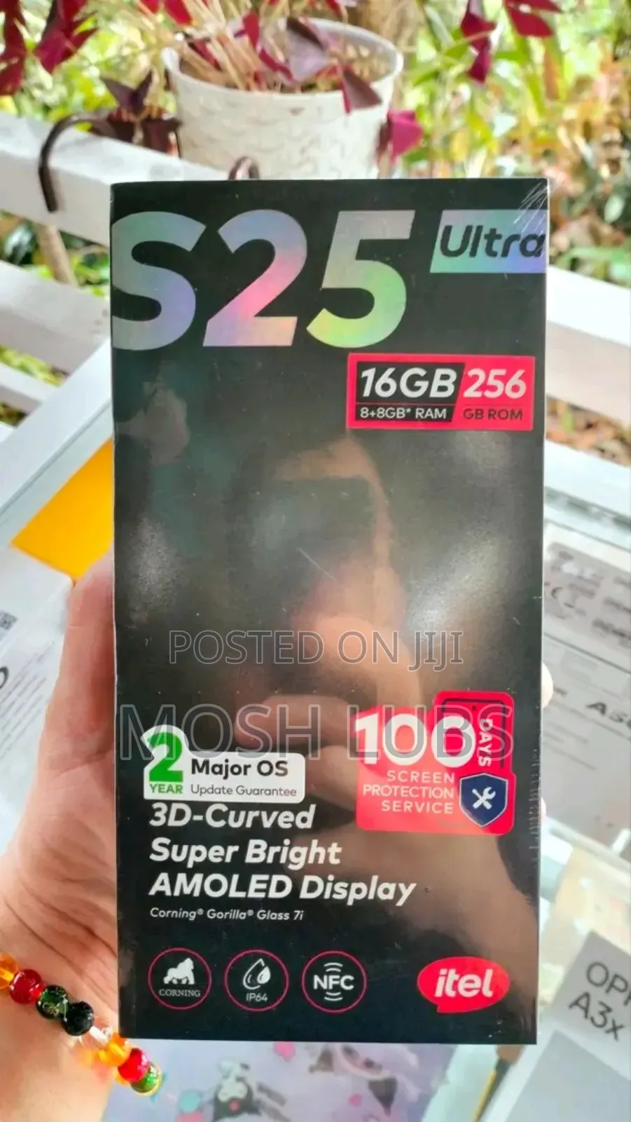 New Itel S25 Ultra 256 GB Gray
