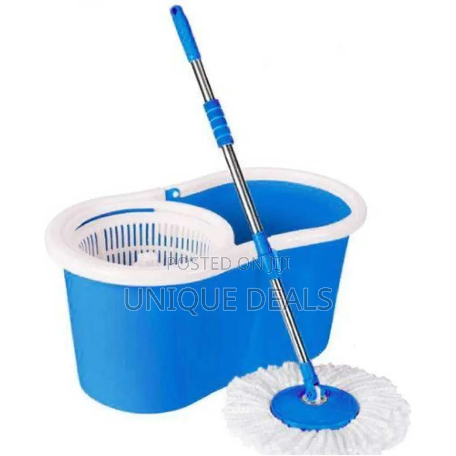 360° Rotating Floor Magic Spin Mop Bucket Set for Microfiber Dry Heads