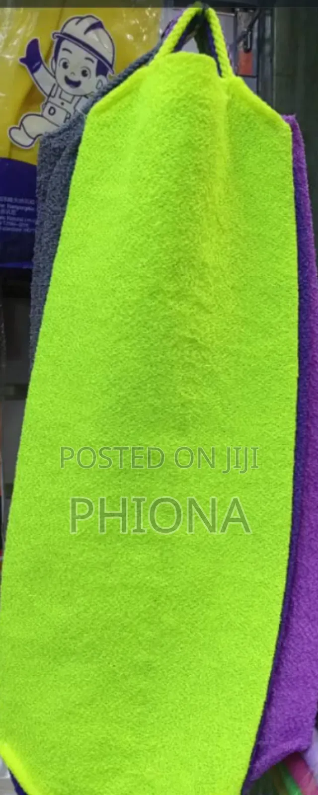 Back Length Elastic Double Sided Abrasive Bath