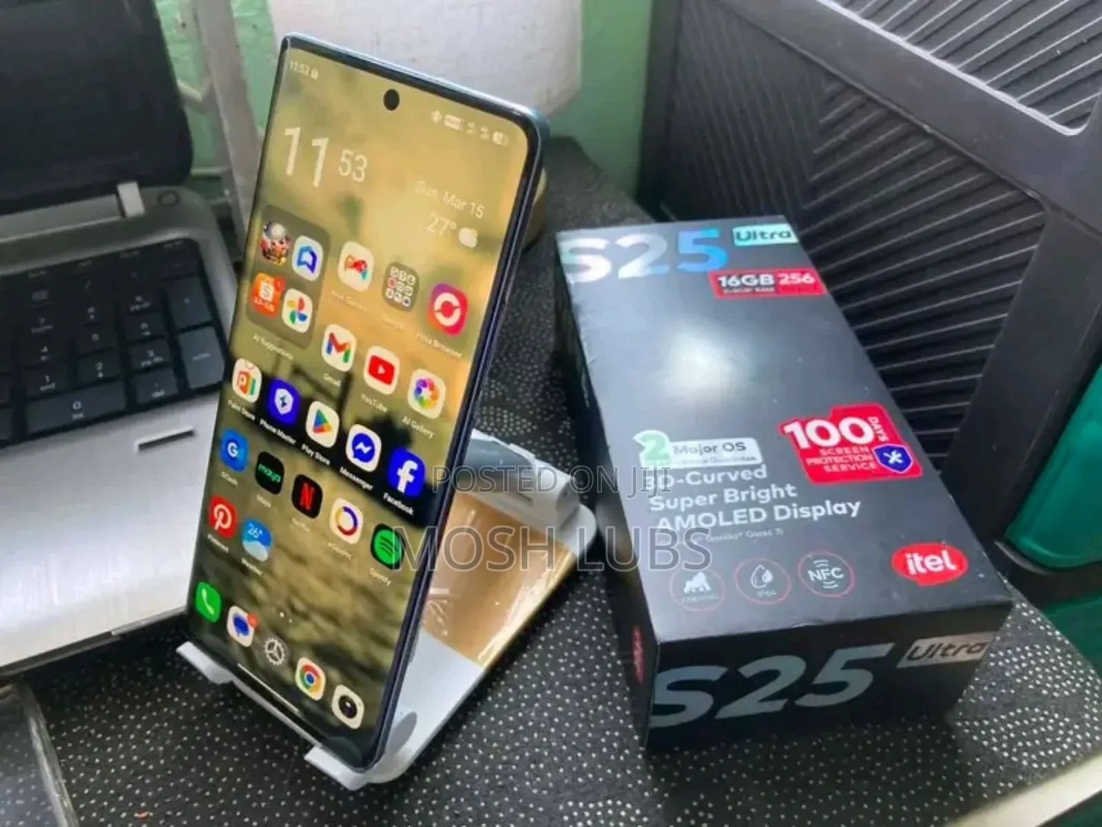 New Itel S25 Ultra 256 GB Blue