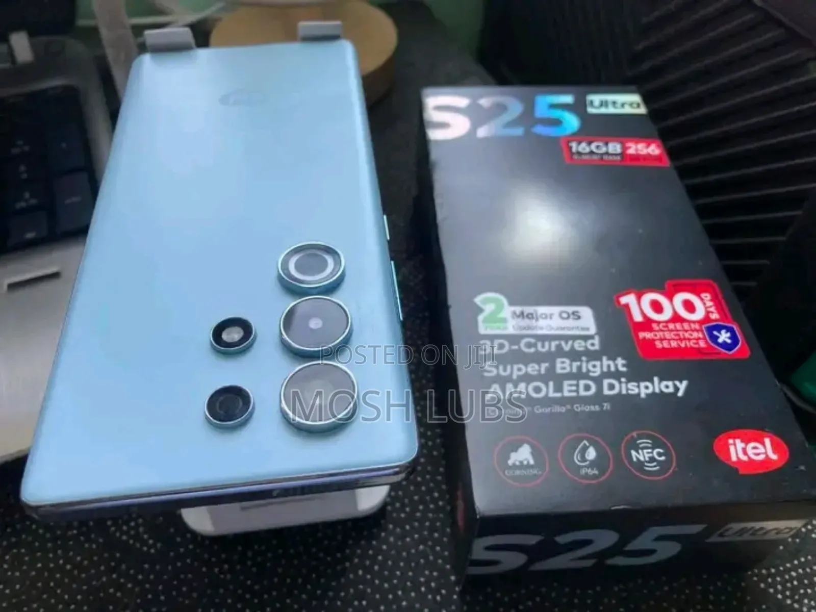 New Itel S25 Ultra 256 GB Blue