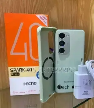 New Tecno Spark 40 Pro+ 256 GB Silver