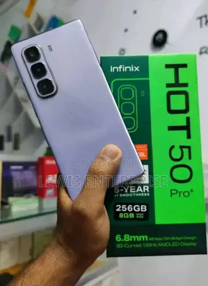 New Infinix Hot 50 Pro+ 4G 256 GB Purple